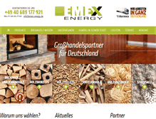 Tablet Screenshot of emex-energy.de